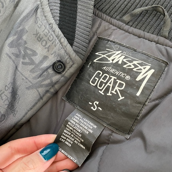 Stussy World Tour Men Jacket size S - Picture 4 of 5